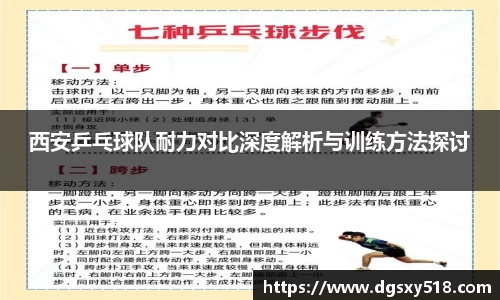 西安乒乓球队耐力对比深度解析与训练方法探讨